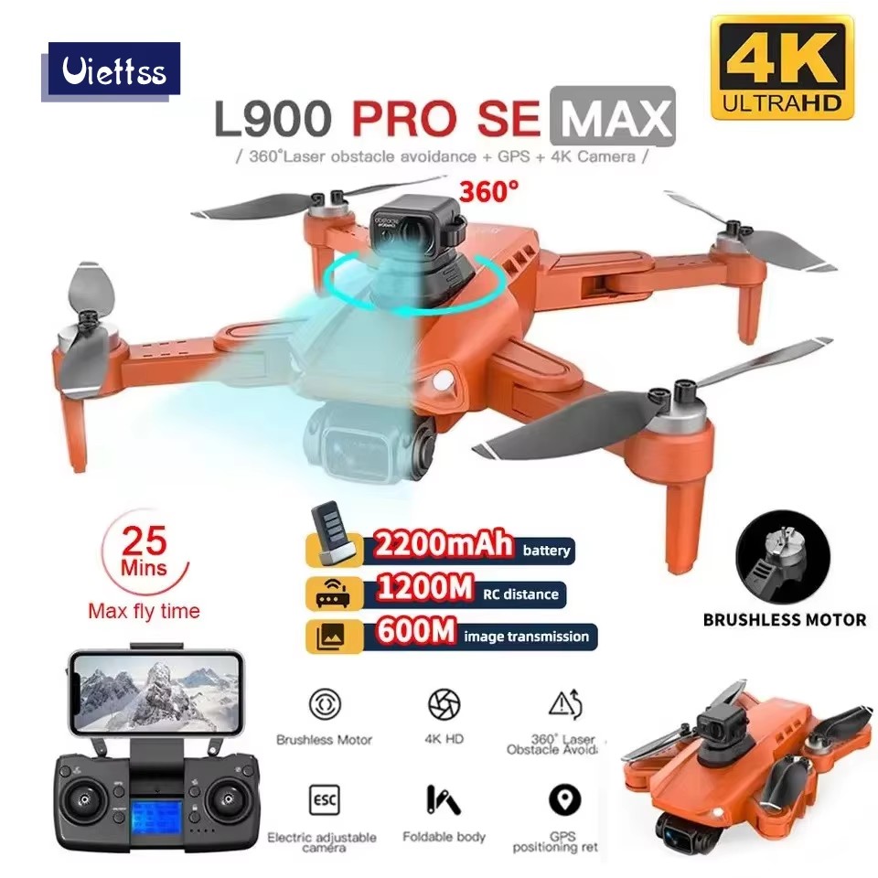 Drone Kit Vtol - L900 Pro/Se/Max Drone 4K Professioneel Met