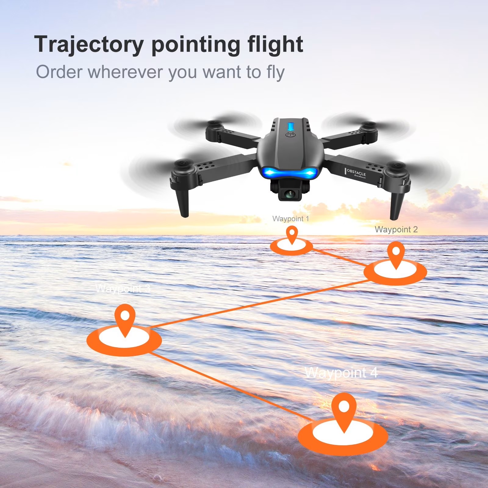 De verbeterde E88PRO MAX opvou - Drone Kit Professional recensie en prijs