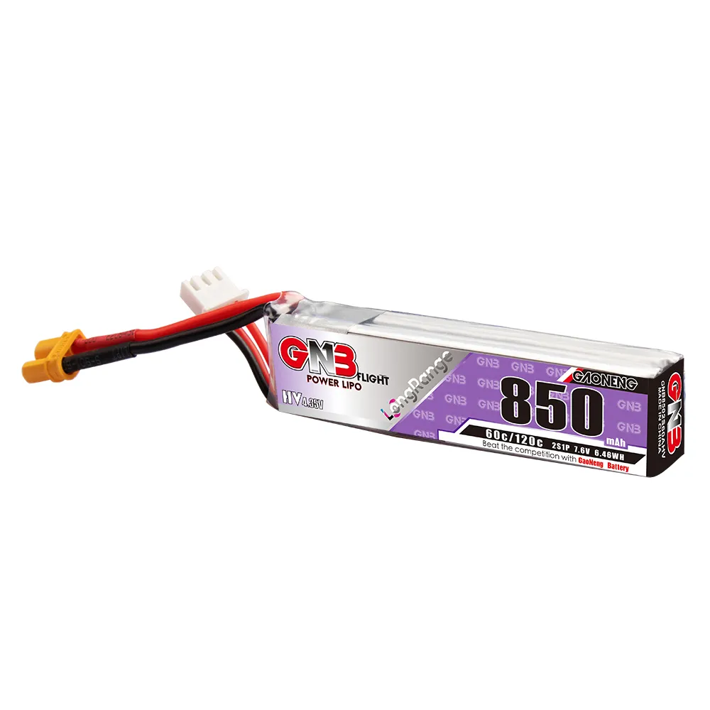 GAONENG GNB LiPo Batterij 850m - Drone Kit Racing recensie en prijs